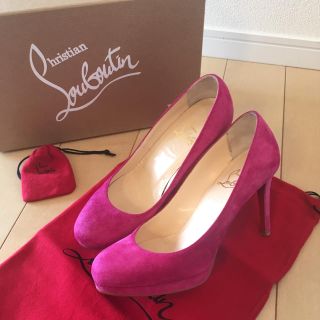 クリスチャンルブタン(Christian Louboutin)の美品❤️ ルブタン スエードパンプス 35(ハイヒール/パンプス)