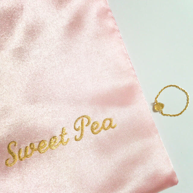 H.P.FRANCE(アッシュペーフランス)の【最終価格】SweetPea ✴︎チェーンリング7号 レディースのアクセサリー(リング(指輪))の商品写真