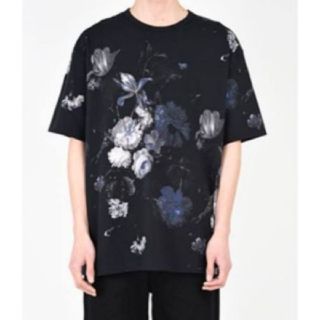 ラッドミュージシャン(LAD MUSICIAN)の18SS 即購入OK LAD MUSICIAN 花柄 BIG T 薔薇 青42(Tシャツ/カットソー(半袖/袖なし))