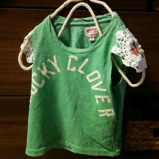 デニムダンガリー(DENIM DUNGAREE)のデニム＆ダンガリー 三点お纏め 袖レースT ワッペンT 刺繍T(Tシャツ/カットソー)