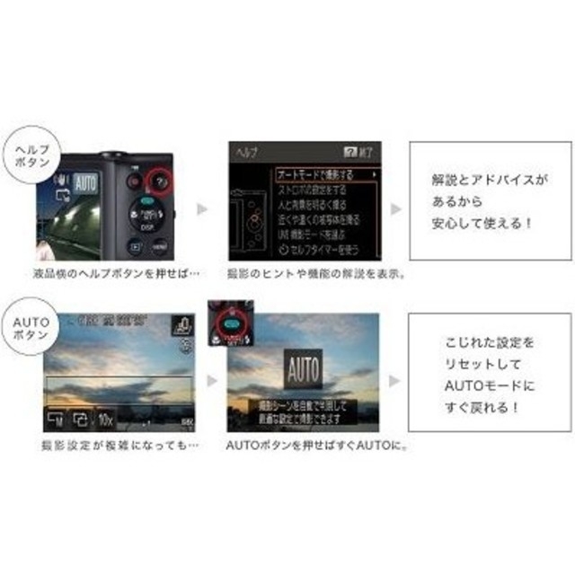 デジタルカメラ Canon PowerShot A2400 IS スマホ/家電/カメラのカメラ(コンパクトデジタルカメラ)の商品写真