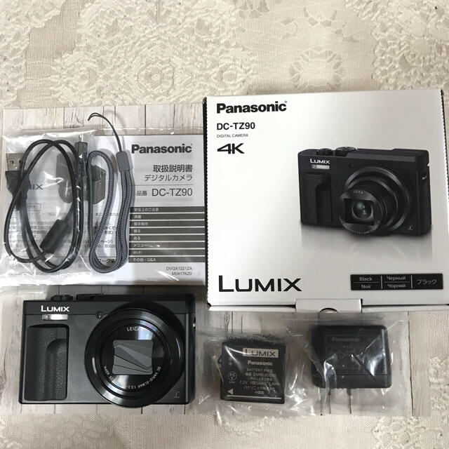 新品 コンパクトデジタルカメラ パナソニック LUMIX DC-TZ90