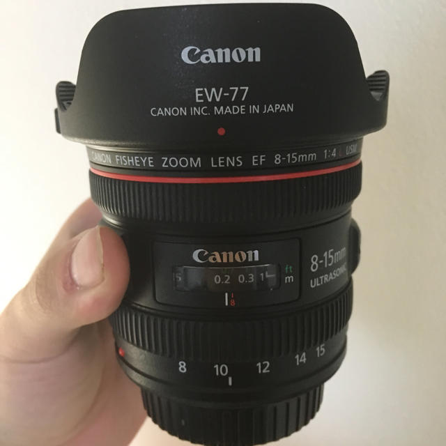 最低価格の - Canon canon 8-15mm ef lens zoom fisheye レンズ(ズーム)