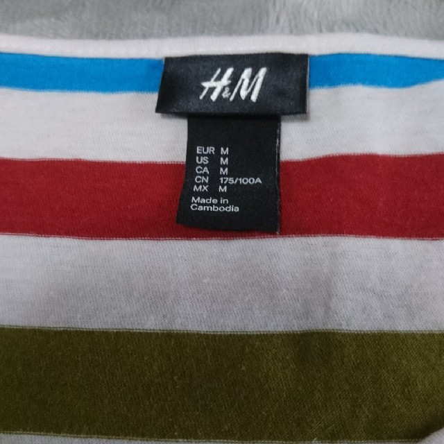 H&M(エイチアンドエム)の【H&M】Tシャツ メンズのトップス(Tシャツ/カットソー(半袖/袖なし))の商品写真