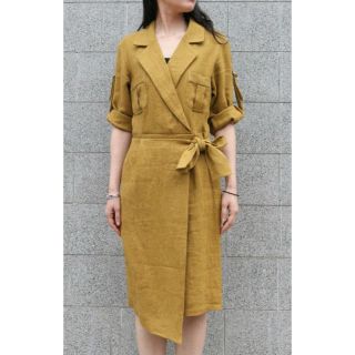 ステュディオス(STUDIOUS)のberryjam様専用 CLANE LAYER HEMP ONEPIECE(ひざ丈ワンピース)