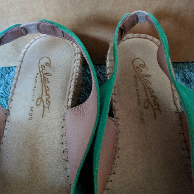 Calzanor(カルザノール)のCalzanor  ウェッジソールサンダル レディースの靴/シューズ(サンダル)の商品写真