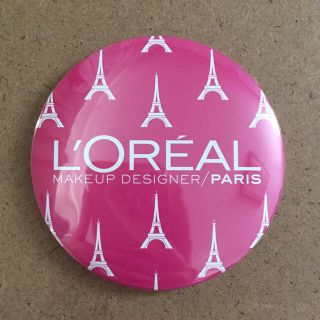 ロレアルパリ(L'Oreal Paris)のロレアルパリ ノベルティ 缶ミラー(ミラー)