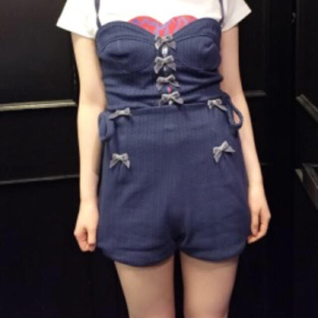 Verybrain(ベリーブレイン)のVerybrain♡ ribbon high weight shorts レディースのパンツ(ショートパンツ)の商品写真