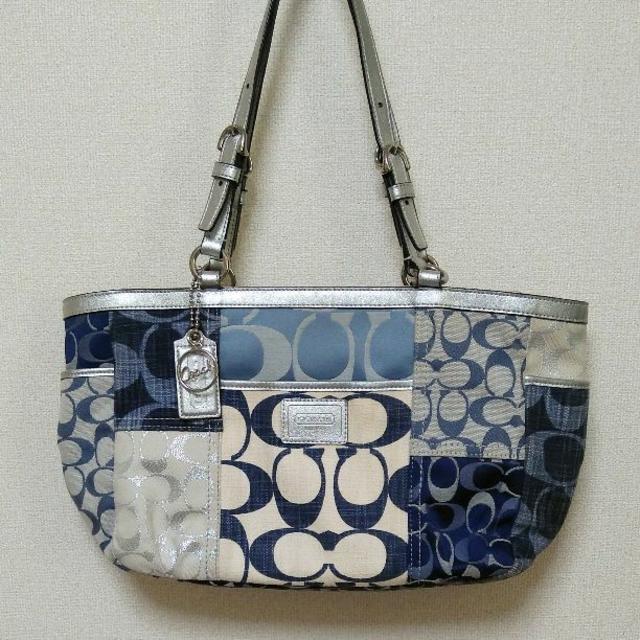 COACH - 保存袋付き♡COACH パッチワーク柄 ハンドバッグ　トートバッグ