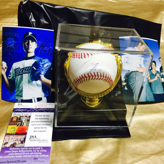 ⭐︎祝初3HR&勝利❗️大谷翔平額入直筆サ インボール JSA証明書