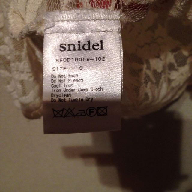 SNIDEL(スナイデル)のレーストップス レディースのトップス(カットソー(半袖/袖なし))の商品写真