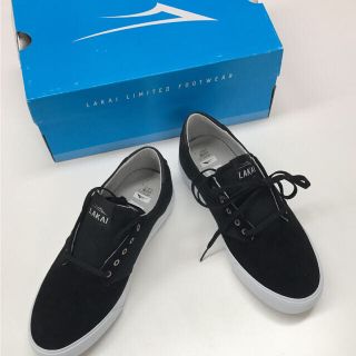 ラカイリミテッドフットウェア(LAKAI LIMITED FOOTWEAR)の新品 LAKAI PORTER ラカイ ポーター スニーカー スケボー  黒(スニーカー)