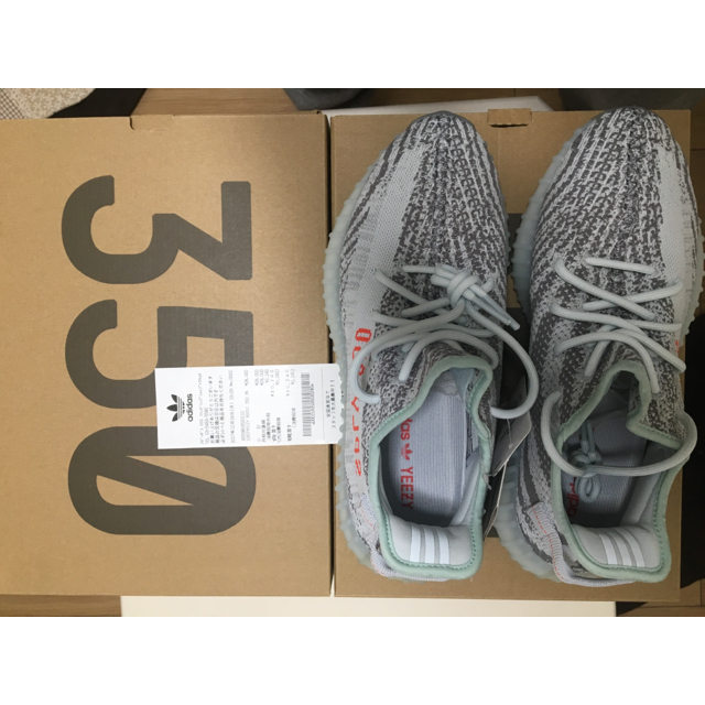 adidas(アディダス)のYEEZY BOOST 350 V2 BLUE TINT 27.5 ② メンズの靴/シューズ(スニーカー)の商品写真