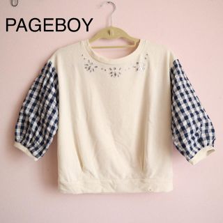 ページボーイ(PAGEBOY)のPAGEBOY トップス(カットソー(長袖/七分))