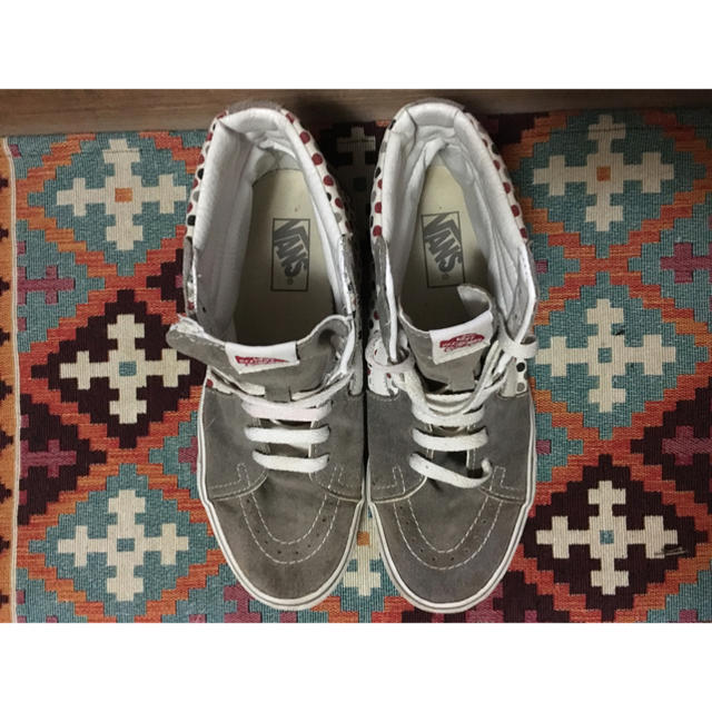 VANS(ヴァンズ)のVANS ハイカット ドット Men US8,Women US9.5 used メンズの靴/シューズ(スニーカー)の商品写真