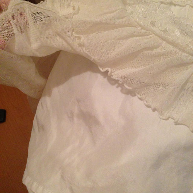 HONEYS(ハニーズ)の白×レーススカート＊ベルト付き レディースのスカート(ミニスカート)の商品写真