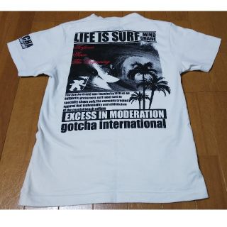 ガッチャ(GOTCHA)のGOTCHA ガッチャ★白Tシャツ★XS(Tシャツ/カットソー)