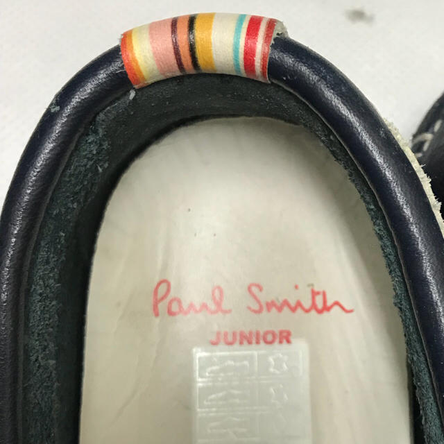 Paul Smith(ポールスミス)のポールスミスジュニア デッキシューズ17センチ キッズ/ベビー/マタニティのキッズ靴/シューズ(15cm~)(ローファー)の商品写真