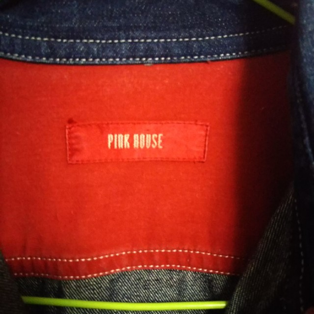 PINK HOUSE(ピンクハウス)のピンクハウス 半そで Gジャン M レディースのジャケット/アウター(Gジャン/デニムジャケット)の商品写真