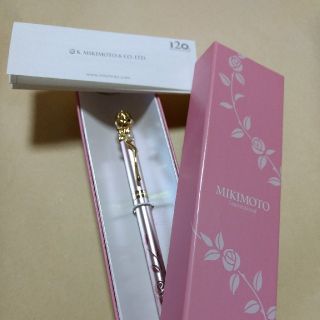 MIKIMOTO - MIKIMOTO クリスマスチャリティー2013 パール付ボールペン