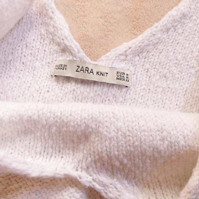 ZARA(ザラ)のコットンビスチェ レディースのトップス(ベアトップ/チューブトップ)の商品写真