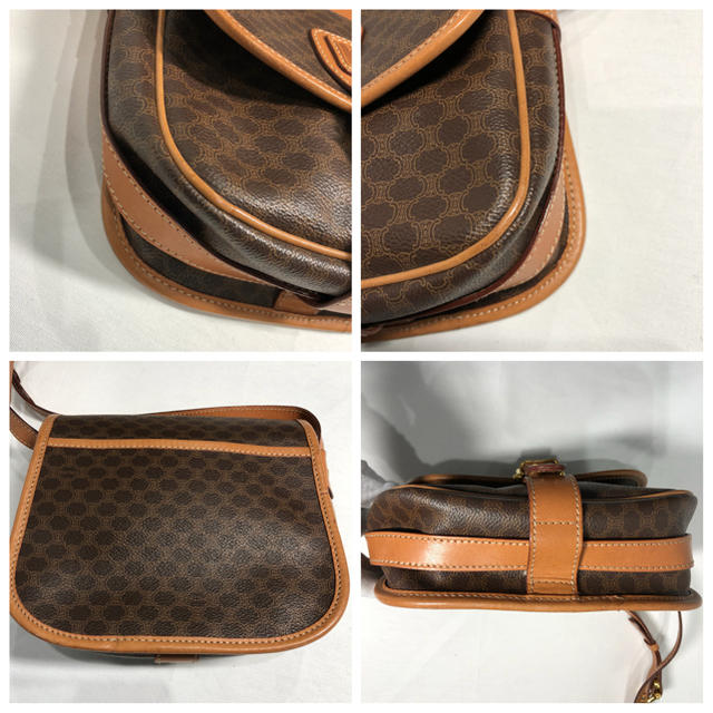 celine - CELINE マカダム柄 セリーヌ ショルダーバッグ 美品 正規品の