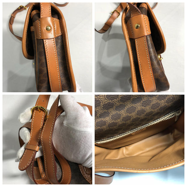 celine - CELINE マカダム柄 セリーヌ ショルダーバッグ 美品 正規品の