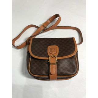 セリーヌ(celine)のCELINE マカダム柄 セリーヌ ショルダーバッグ 美品 正規品(ショルダーバッグ)