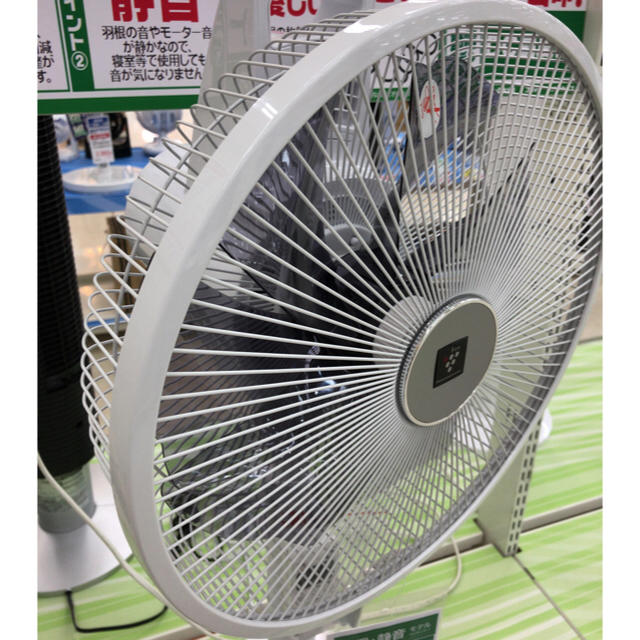 シャープ プラズマクラスター扇風機 空気浄化・消臭 ホワイト PJ