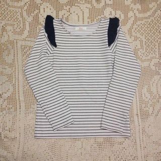 フラワー(flower)の＊flower ボーダー tops＊(カットソー(長袖/七分))