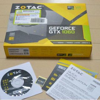 Geforce GTX 1060 6GB ZOTAC(PCパーツ)