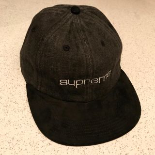 シュプリーム(Supreme)のだんご様専用 DENIM SUEDE COMPACT LOGO CAP(キャップ)