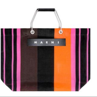 マルニ(Marni)の新品 新色マルニストライプバック    ISETAN伊勢丹 very(トートバッグ)