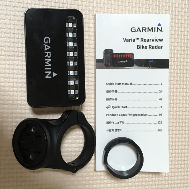 GARMIN(ガーミン)のガーミン garmin リアビューレーダー VARIA RTL500 スポーツ/アウトドアの自転車(パーツ)の商品写真