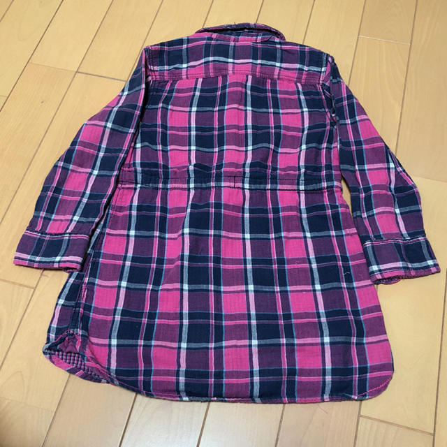 H&M(エイチアンドエム)のH&M シャツチュニック  3〜4歳 キッズ/ベビー/マタニティのキッズ服女の子用(90cm~)(ブラウス)の商品写真