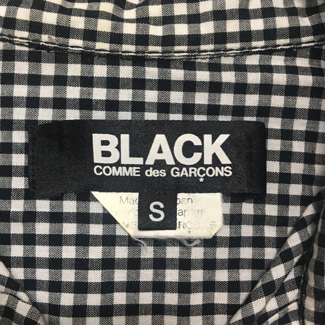 BLACK COMME des GARCONS(ブラックコムデギャルソン)のブラックコムデギャルソンチェックシャツ レディースのトップス(シャツ/ブラウス(長袖/七分))の商品写真