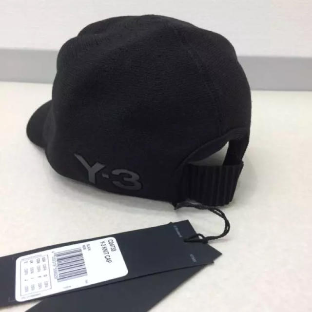 Y-3(ワイスリー)の新品正規品 17AW Y-3 KINT CAP RICK OWENS ブラック メンズの帽子(キャップ)の商品写真