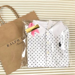 ラルフローレン(Ralph Lauren)のRaina様専用新作☆ラルフローレン  ドット ワンピース12M(ワンピース)