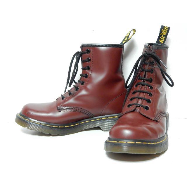 超美品の Dr.Martens - 美品！レディースサイズ！ドクターマーチンUK4チェリー8ホール赤 ブーツ - www.proviasnac