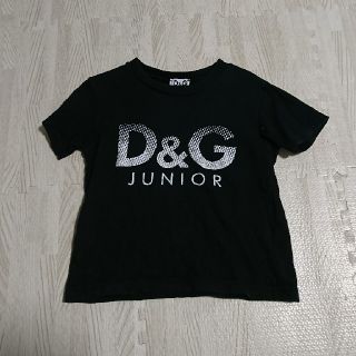 ドルチェアンドガッバーナ(DOLCE&GABBANA)のsize 約90/DOLCE&GABBANA/黒/ロゴTシャツ/(Tシャツ/カットソー)