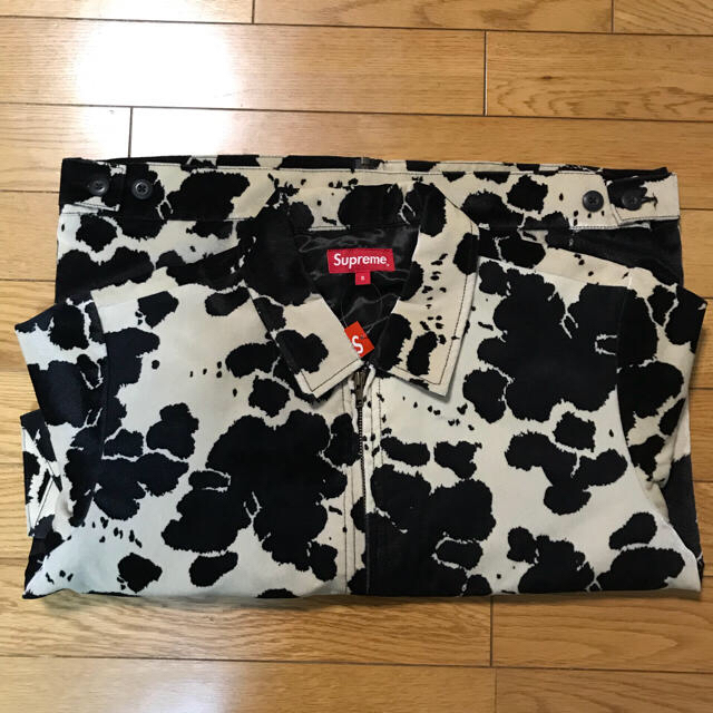 supreme velveteen work jacket cow