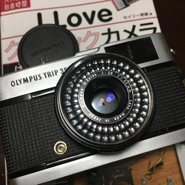 【美品】OLYMPUS trip35 フィルムカメラ 【完動品】のサムネイル