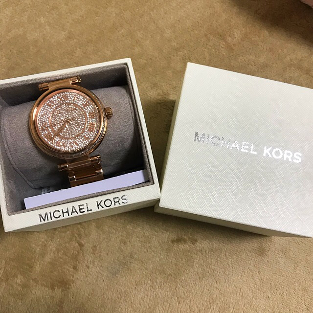 新品箱付 Michel Kors時計♡