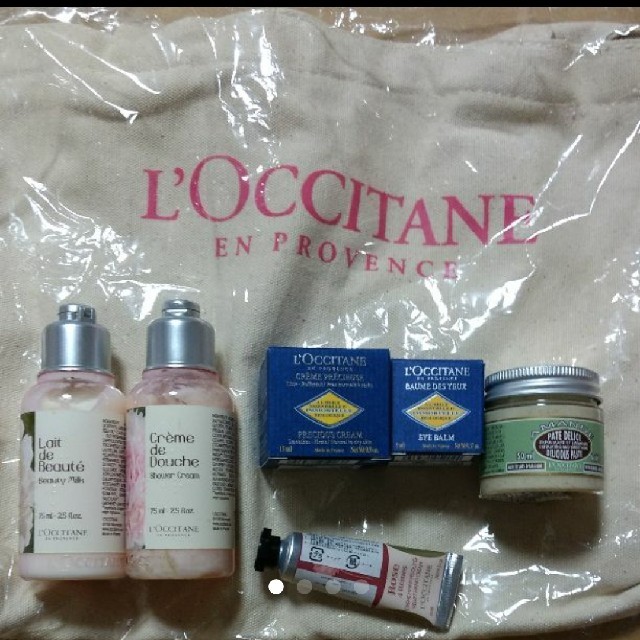 L'OCCITANE(ロクシタン)のロクシタン　トートバッグ付きコフレ　レア！ レディースのバッグ(トートバッグ)の商品写真