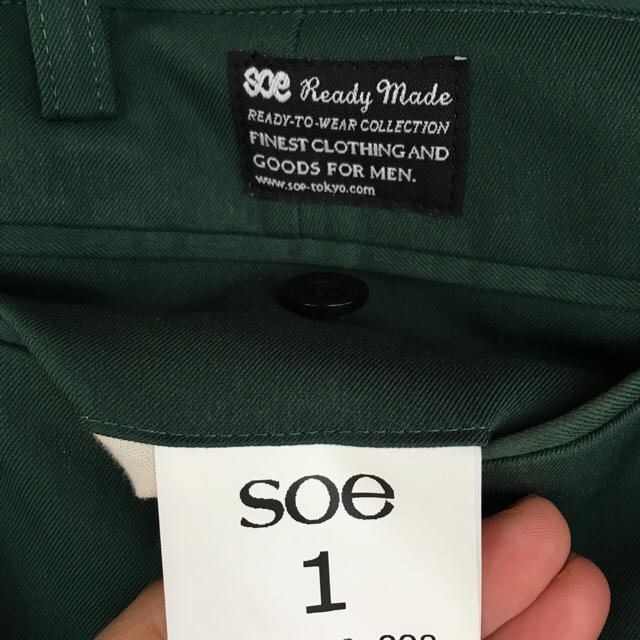 SOE(ソーイ)のsoe スラックス メンズのパンツ(スラックス)の商品写真