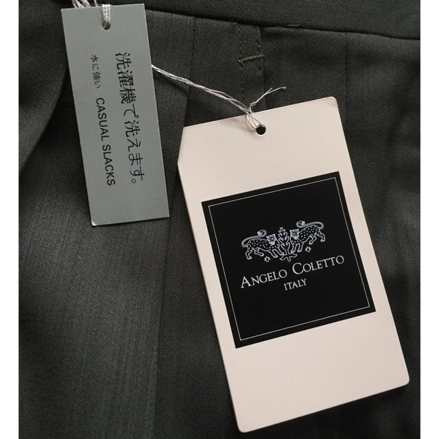 ANGELO COLETTO スーツパンツ(新品未使用) メンズのスーツ(スラックス/スーツパンツ)の商品写真