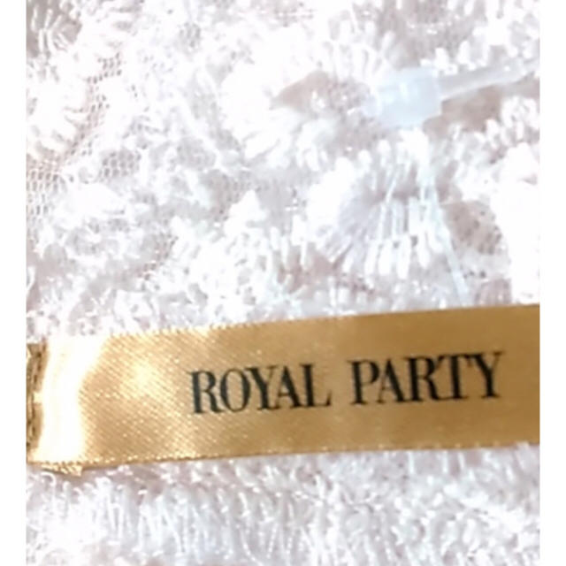 ROYAL PARTY(ロイヤルパーティー)のロイヤルパーティー ROYALPARTY ワンピース 38 Mレディース レース レディースのワンピース(ミニワンピース)の商品写真