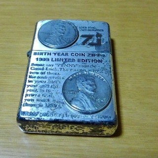 ジッポー(ZIPPO)のZIPPO 1967年と1999年コイン付  1999年製(タバコグッズ)