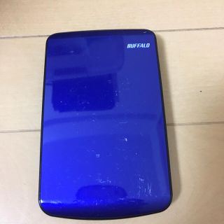 バッファロー(Buffalo)のポータブルHDD 500GB(PC周辺機器)