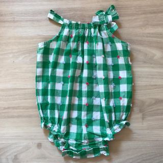 ベビーギャップ(babyGAP)のキラリ様専用ページです。/babyGap ギンガムチェック ロンパース(ロンパース)